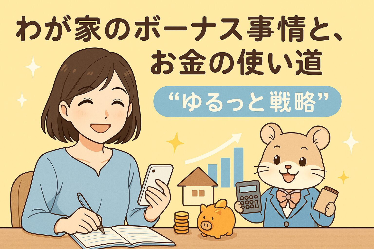 わが家のボーナス事情と、お金の使い道“ゆるっと戦略”